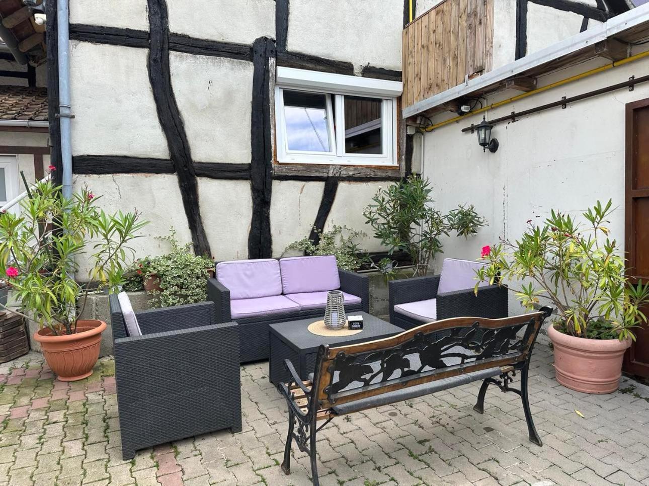 Gite Au Giessen - Loft Biesheim Luaran gambar